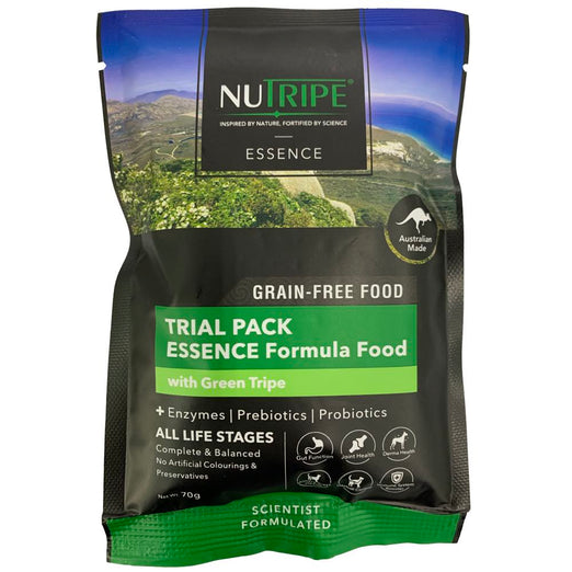 Nutripe Essence Australian GrainFree Dry DOG Food Trial Pack 70g