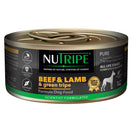 Nutripe Pure Beef, Lamb & Green Tripe Gum & Grain-Free Canned Dog Food 95g
