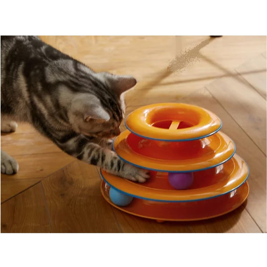 20% OFF: Petstages Tower of Tracks Interactive Cat Toy