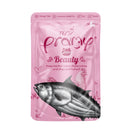 Pramy Beauty Tuna Meat Topping Chicken in Gravy Pouch Cat Food 70g x 12