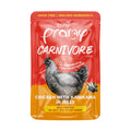 Pramy Carnivore Chicken with Kanikama in Jelly Pouch Cat Food 70g