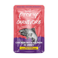 Pramy Carnivore Chicken with Salmon in Gravy Pouch Cat Food 70g