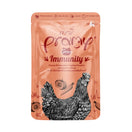 Pramy Immunity Chicken Meat Topping Pumpkin & Carrot in Gravy Pouch Cat Food 70g x 12