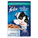 Purina Felix Tuna in Jelly Adult Pouch Cat Food 85g x12