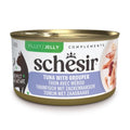 Schesir Complements Tuna with Grouper in Jelly Canned Cat Food 70g