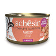 Schesir Salmon in Broth Adult Canned Cat Food 85g