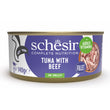 10% OFF: Schesir Tuna With Beef Fillets In Jelly Adult Canned Cat Food 140g