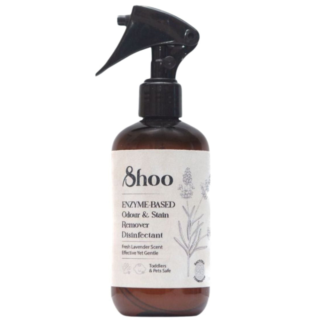 30% OFF: Shoo Natural Odour Remover & Disinfectant Spray 250ml - Kohepets