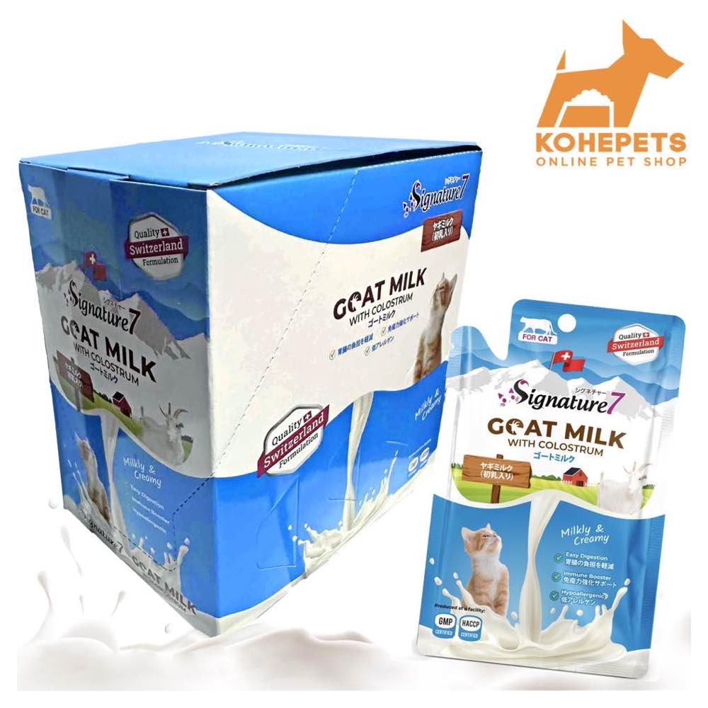 Signature7 Goat Milk With Colostrum For Cats (Pouch) 70g - Kohepets