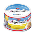 Signature7 Swiss Gravy Chicken with Shrimp & Salmon Oil Canned Cat Food 70g