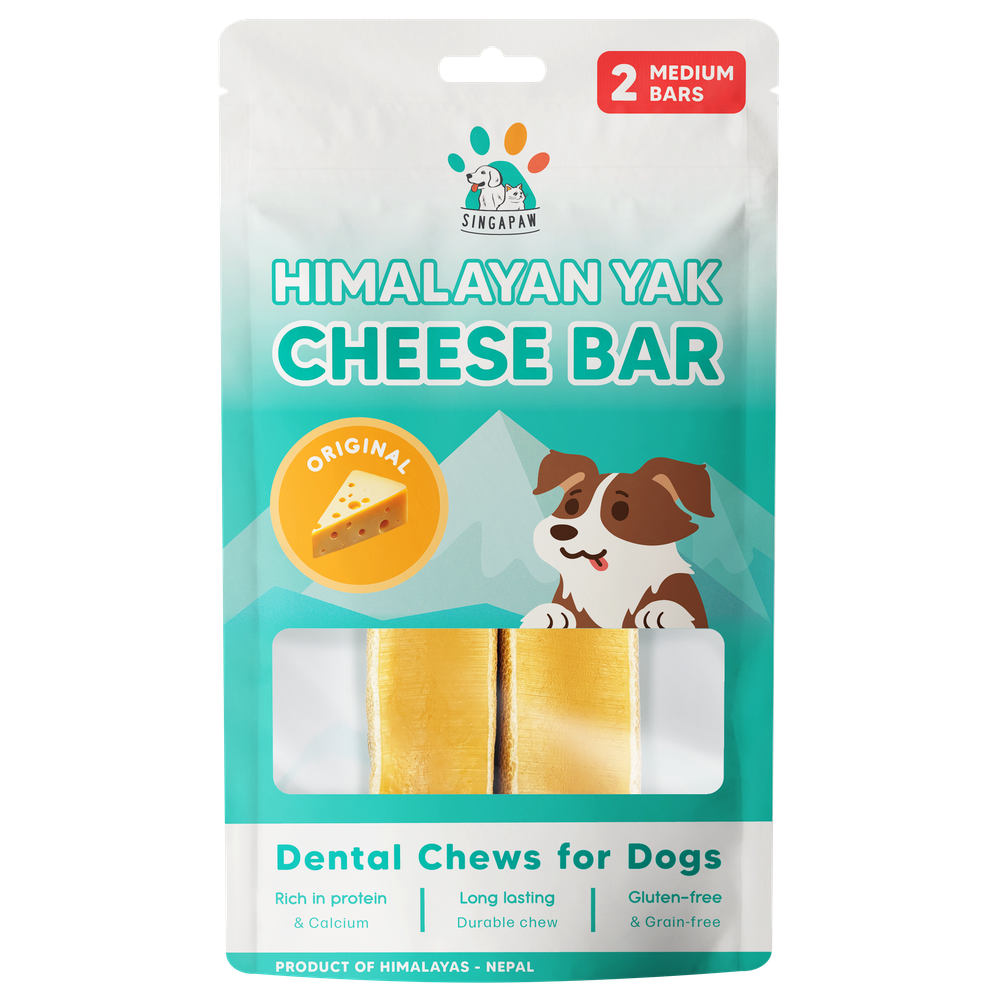 10% OFF: Singapaw Himalayan Yak Cheese Bar Dog Chew
