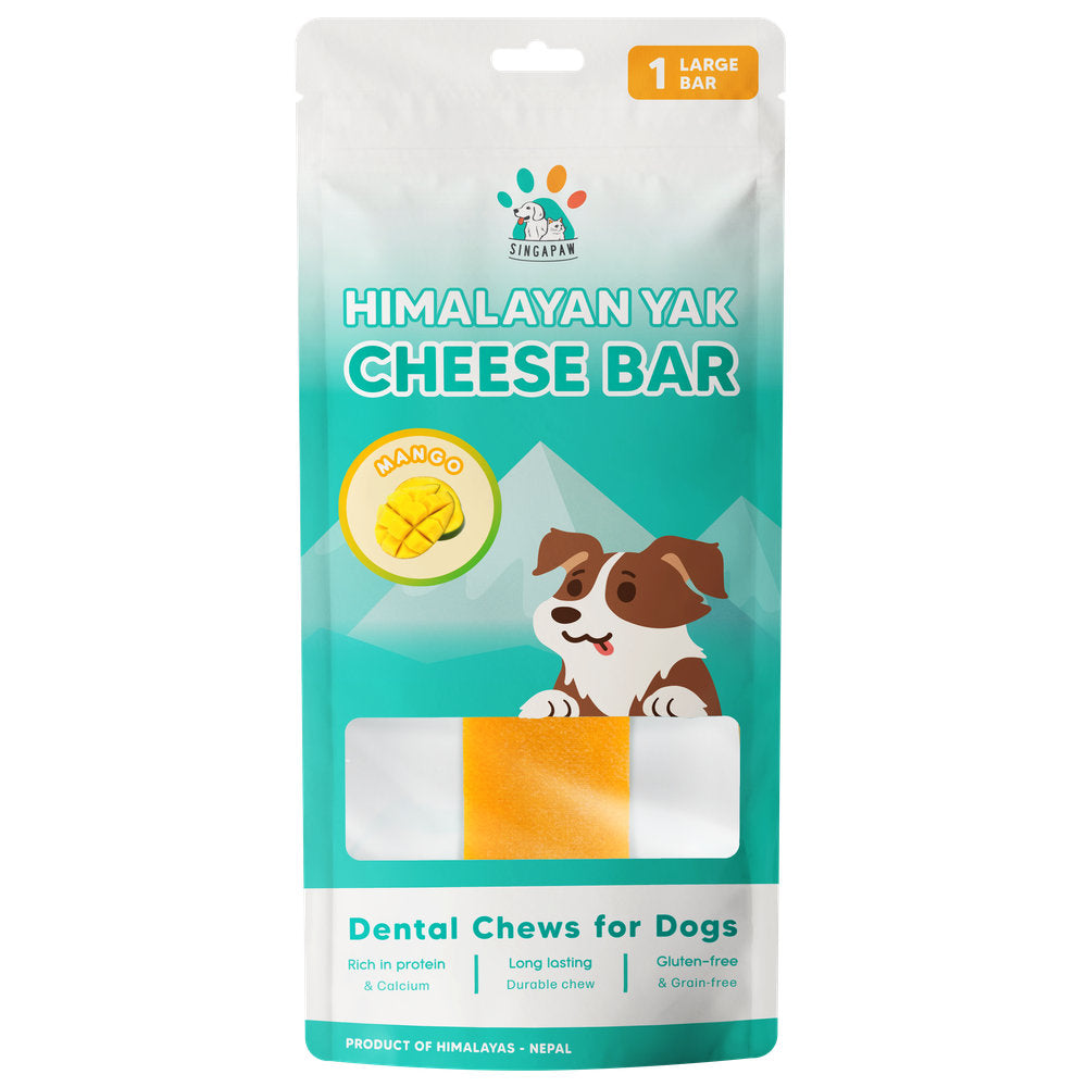 10% OFF: Singapaw Himalayan Yak Cheese Bar Dog Chew