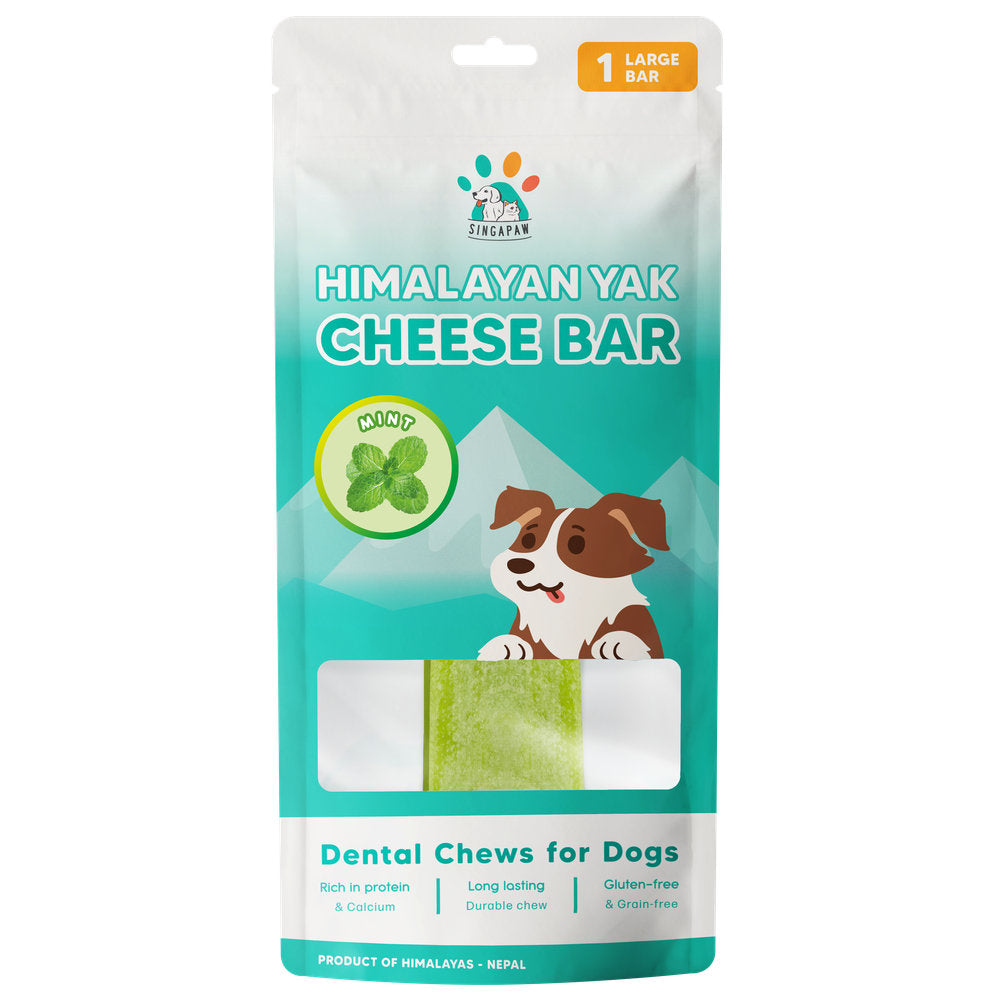 10% OFF: Singapaw Himalayan Yak Cheese Bar Dog Chew