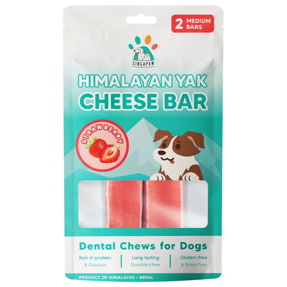10% OFF: Singapaw Himalayan Yak Cheese Bar Dog Chew