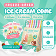 TRIAL SPECIAL: SingAPaw Ice Cream Cone Duck Freeze-Dried Treats For Cats & Dogs 1pc