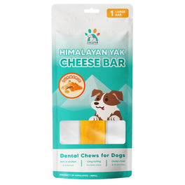 10% OFF: Singapaw Himalayan Yak Cheese Bar Dog Chew - Large Turmeric 160g
