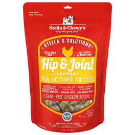 Stella & Chewy’s Stella’s Solutions Hip & Joint Support Chicken Grain-Free Freeze-Dried Raw Dog Food 13oz (Exp 1Apr27)