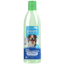 15% OFF: Tropiclean Fresh Breath Oral Care Water Additive Max Strength For Dogs 16oz