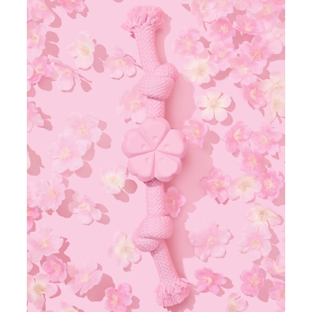 VETRESKA Cherry Blossom Knot Rope Dog Toy