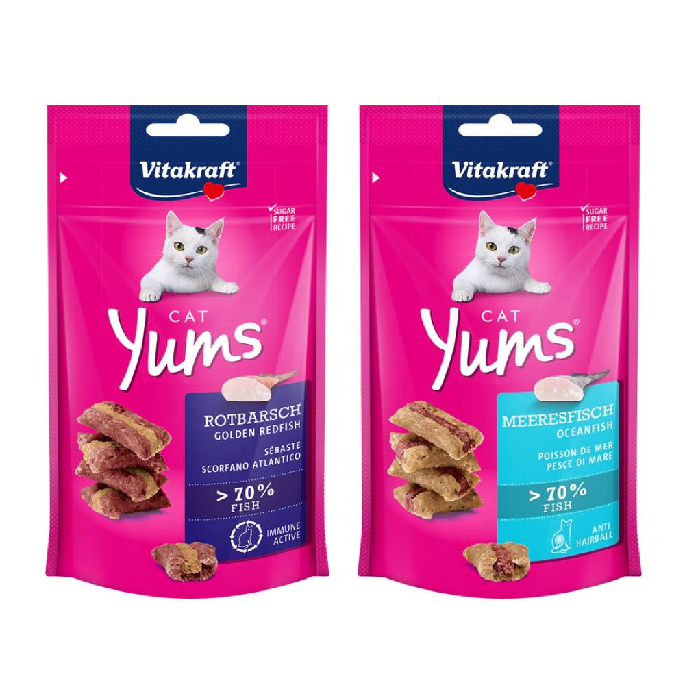 '60% OFF (Exp Dec26)': Vitakraft Cat Yums Cat Treats 40g