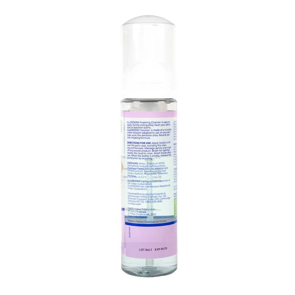 Virbac Allerderm Foaming Cleanser 200ml