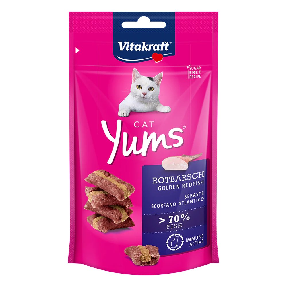 '60% OFF (Exp Dec26)': Vitakraft Cat Yums Cat Treats 40g