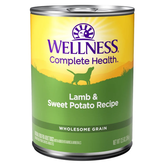 Wellness Complete Health Lamb & Sweet Potato Canned Dog Food 354g