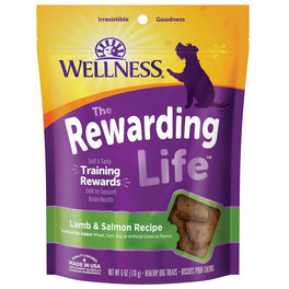 Wellness Rewarding Life (WellBites) Lamb & Salmon Recipe Grain Free Dog Treats 6oz