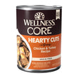 Wellness CORE Grain-Free Hearty Cuts In Gravy Chicken & Turkey Canned Dog Food 354g