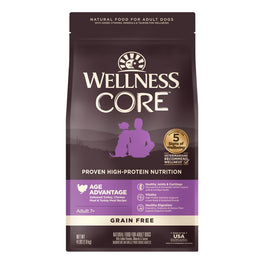 'FREE TREAT': Wellness CORE Grain-Free Age Advantage Senior Dry Dog Food