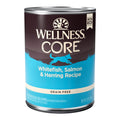 Wellness CORE Grain-Free Whitefish, Salmon & Herring Canned Dog Food 354g