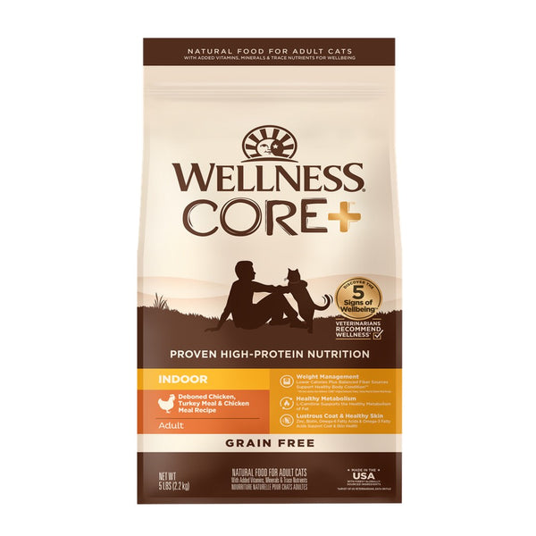 Wellness CORE Indoor Deboned Chicken, Turkey Chicken Meals Grain