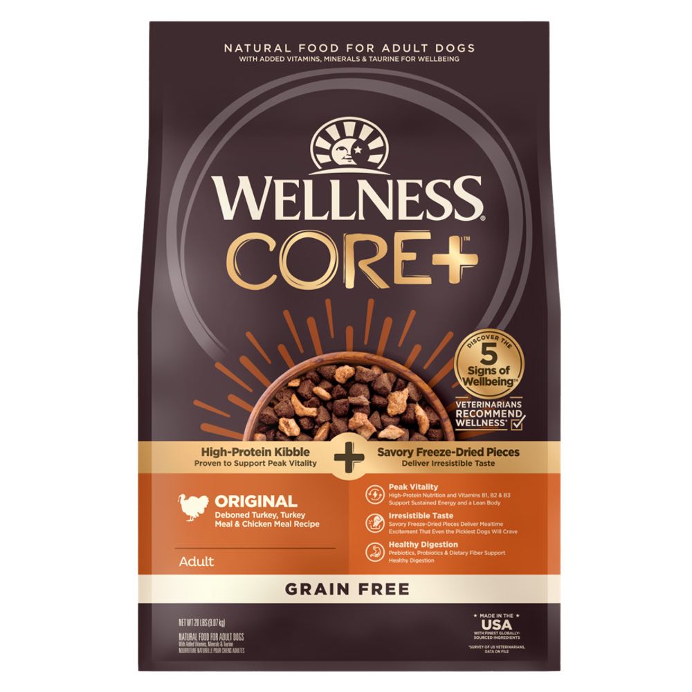 Wellness CORE RawRev Original Adult Grain-Free Dry Dog Food