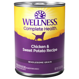 Wellness Complete Health Chicken & Sweet Potato Canned Dog Food 354g