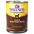 Wellness Complete Health Duck & Sweet Potato Canned Dog Food 354g