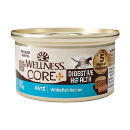 Wellness Core+ Digestive Health Whitefish Pate Grain-Free Canned Cat Food 85g