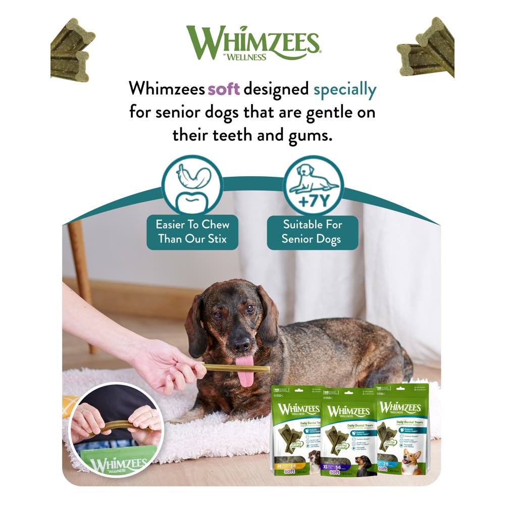 Whimzees Soft Dental Dog Treats