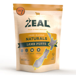Zeal Free Range Naturals Lamb Puffs Dog Treats 85g