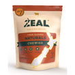 Zeal Free Range Naturals Veal Chewies Dog Treats 125g