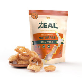Zeal Free Range Naturals Veal Chewies Dog Treats 125g