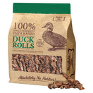 35% OFF: Absolute Bites Air Dried Duck Rolls Dog Treats 300g
