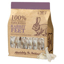 35% OFF: Absolute Bites Air Dried Rabbit Feet Dog Treats 500g
