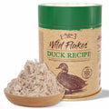 Absolute Bites Duck with Goat Milk Freeze Dried Wild Flakes Toppers for Cats & Dogs 100g