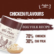 Absolute Bites Egg Yolk with Chicken Freeze Dried Wild Flakes Toppers for Cats & Dogs 100g