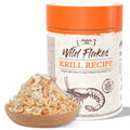 Absolute Bites Krill with Chicken Freeze Dried Wild Flakes Toppers for Cats & Dogs 100g
