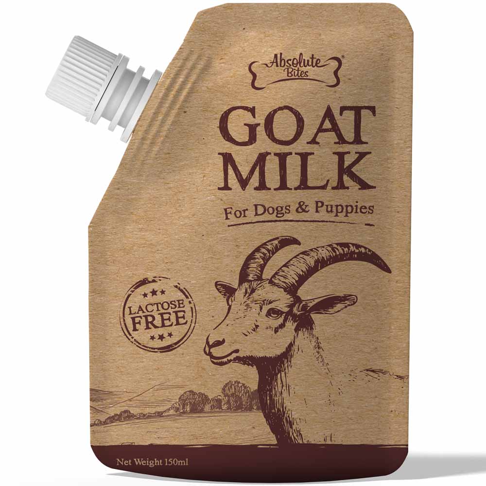 Absolute Bites Lactose Free Goat Milk for Dogs & Puppies 150ml