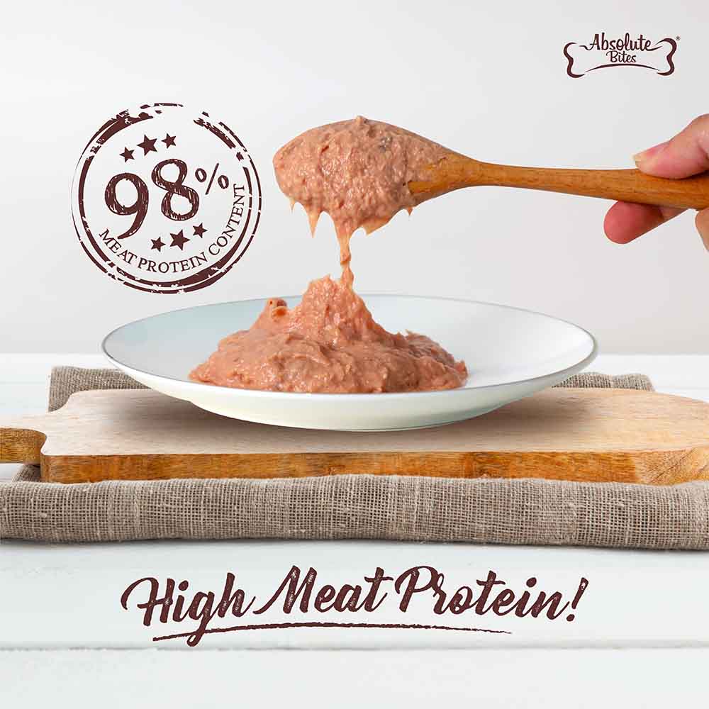 Absolute Bites Wild Age Rabbit Complete & Balanced Diet Canned Cat Food 80g - Box of 6