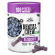 Absolute Holistic Boost Blueberry Grain-Free Dental Dog Chews Value Tub