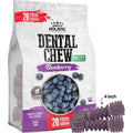 34% OFF: Absolute Holistic Boost Blueberry Medium Grain-Free Dental Dog Chews 20pc