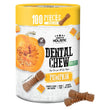 Absolute Holistic Boost Pumpkin Grain-Free Dental Dog Chews Value Tub